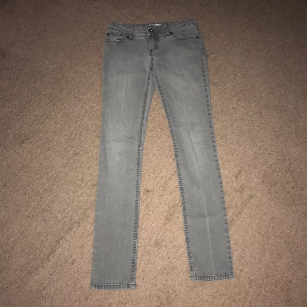 Blue-Grey Skinny Jeans