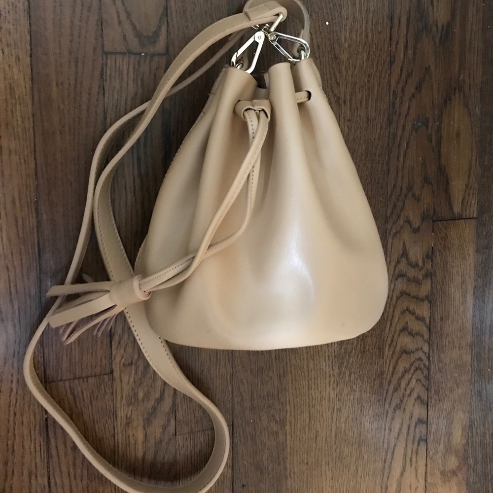 Kc Jagger beige bucket bag