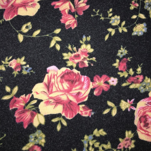 Floral Print Leggins - Picture 3 of 4