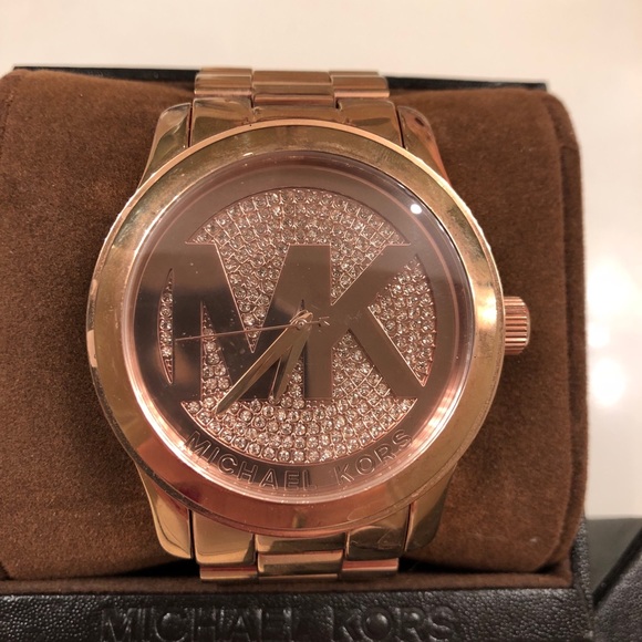 ?NWOT Rose Gold Michael Kors watch