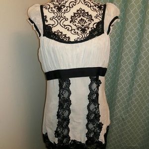Blouse with ruffles