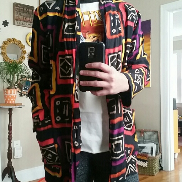 VTG Retro 80s Colorblock Jacket/Blazer ♡ - Picture 6 of 8