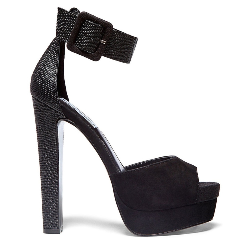 Steve Madden Black Diffuse Pumps - Picture 2 of 6