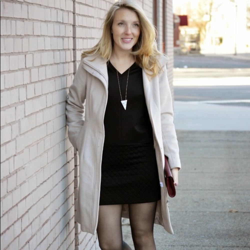 Quilted Neoprene Dress - Ann Taylor