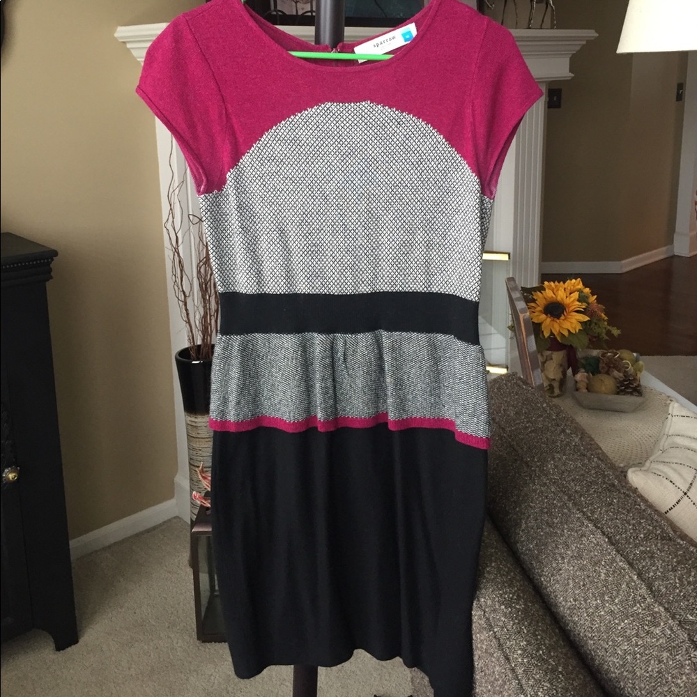 Peplum Sweater Dress