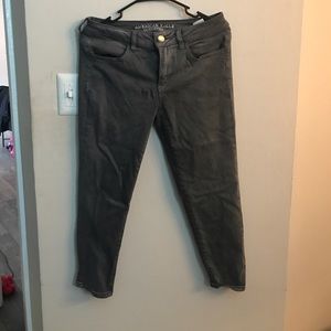 American Eagle Demin X Jegging Crop