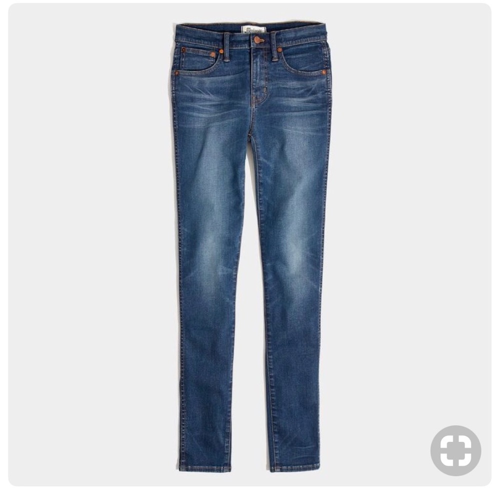Madewell 9" high riser skinny skinny