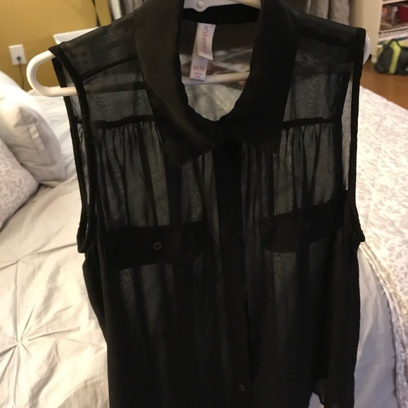 Black formal tank top - Picture 3 of 3
