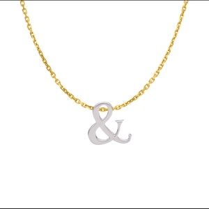 Ampersand Sterling Silver Charms