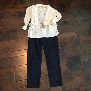 Crown and Ivy navy pants