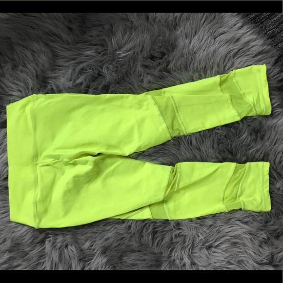 Highlighter Yellow Babalú Leggings - Picture 2 of 3