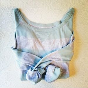 The Limited Striped Pullover Sweatshirt