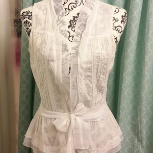 Beautiful white blouse match with everything