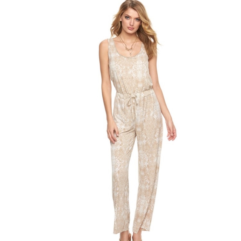 🎈Juicy Couture SnakeSkin Print Jumpsuit 🎈