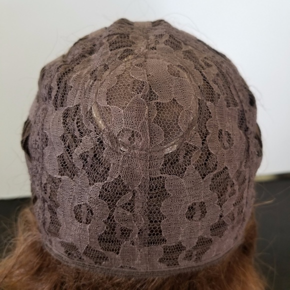 Gorgeous Honey Brown Synthetic Wig - Picture 6 of 7