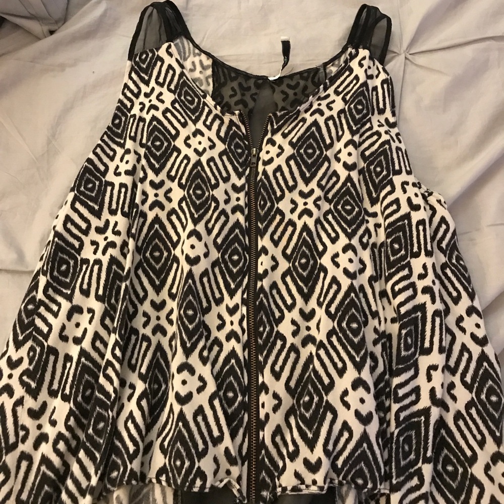 Patterned tank top