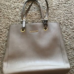 LARGE Michael Kors Nude Tote