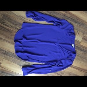 Blue long sleeve shirt