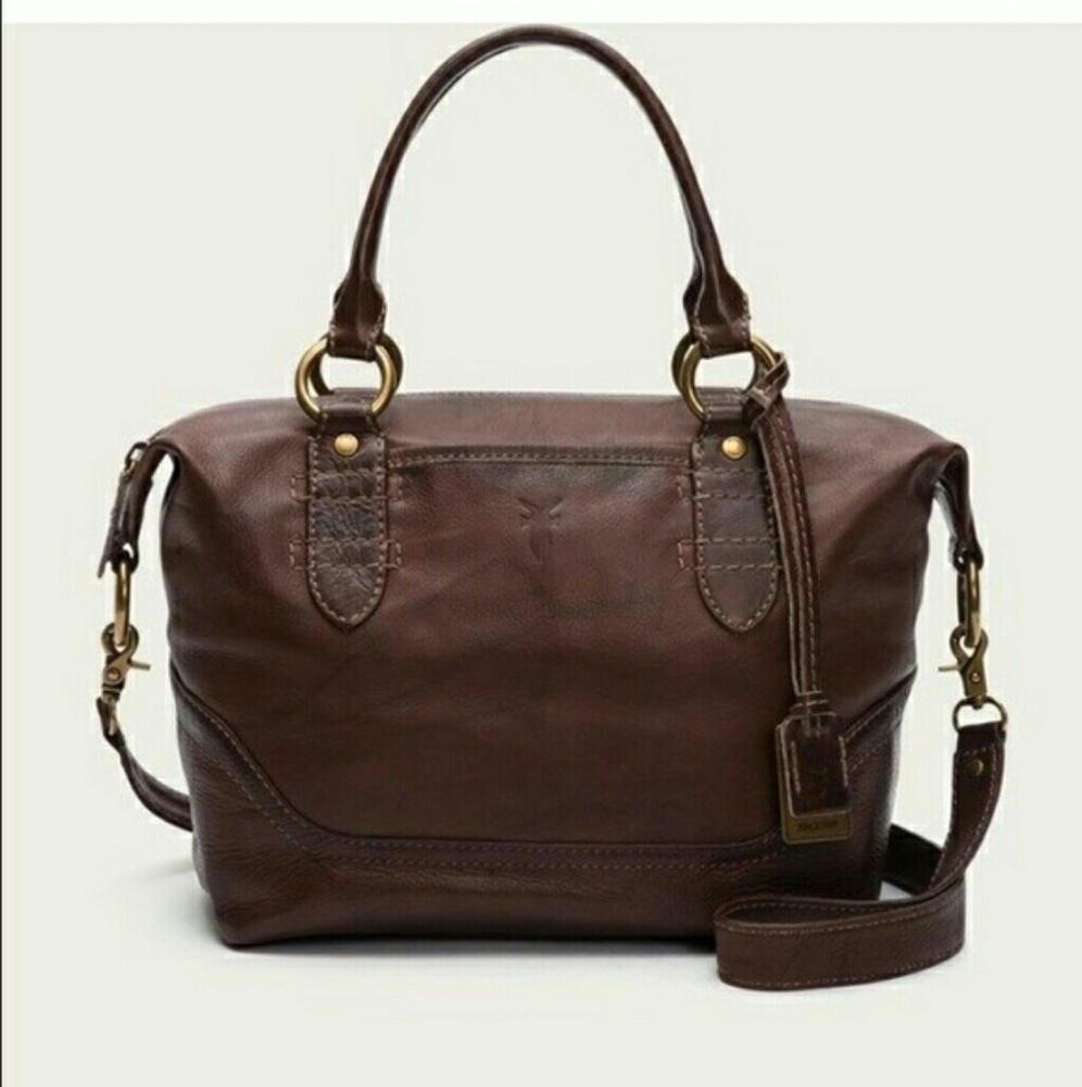 Frye Campus Satchel Walnut