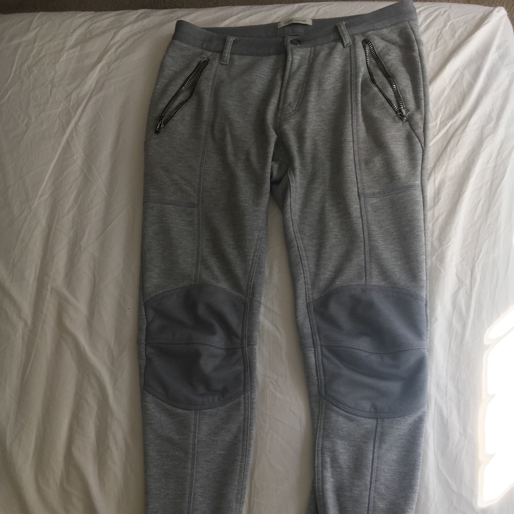 Gray Pierre Balmain sweat pants perfect condition