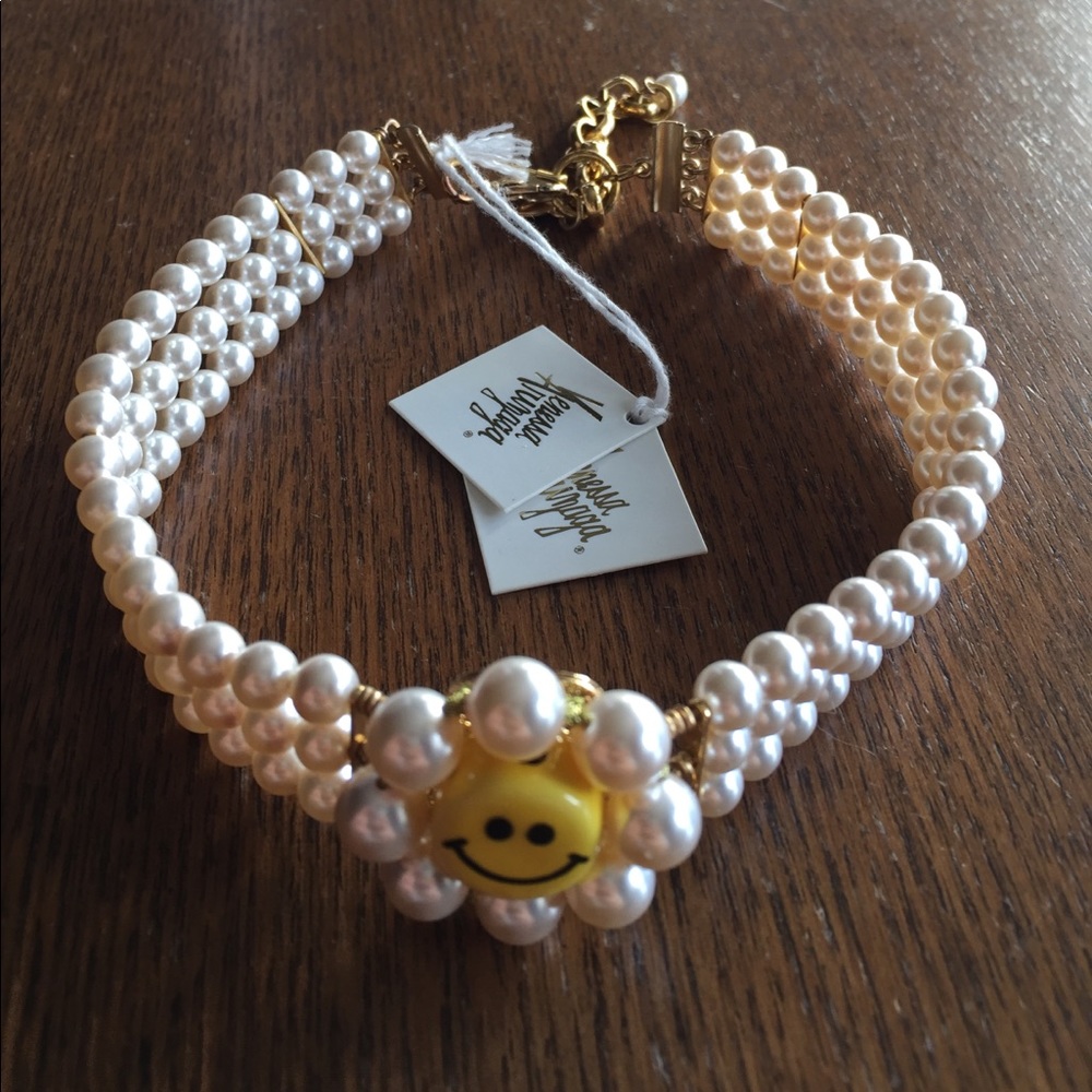 Vanessa Arizaga Smile Pearl Chocker - Picture 1 of 3