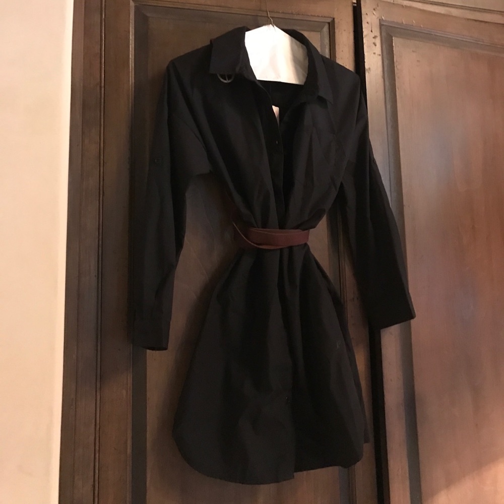 Black shirt dress NWT
