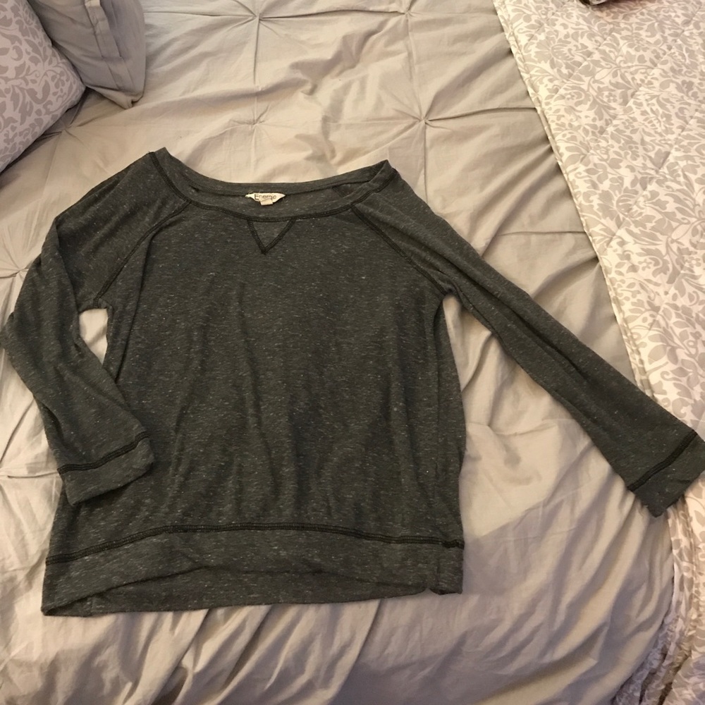3/4 length crop top