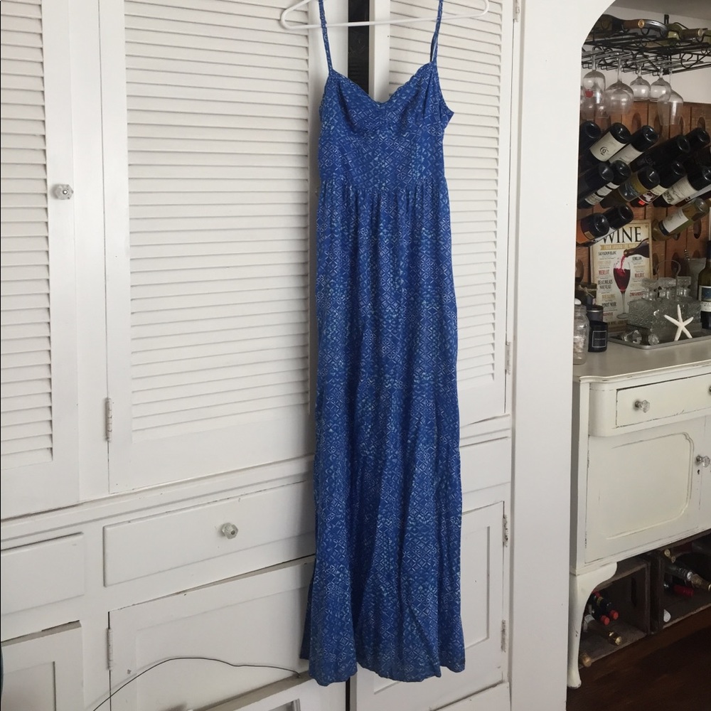 Blue maxi dress!