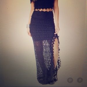 Nightcap Florence Lace Maxi Skirt never worn