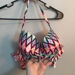 Victoria Secret getaway halter bikini top new