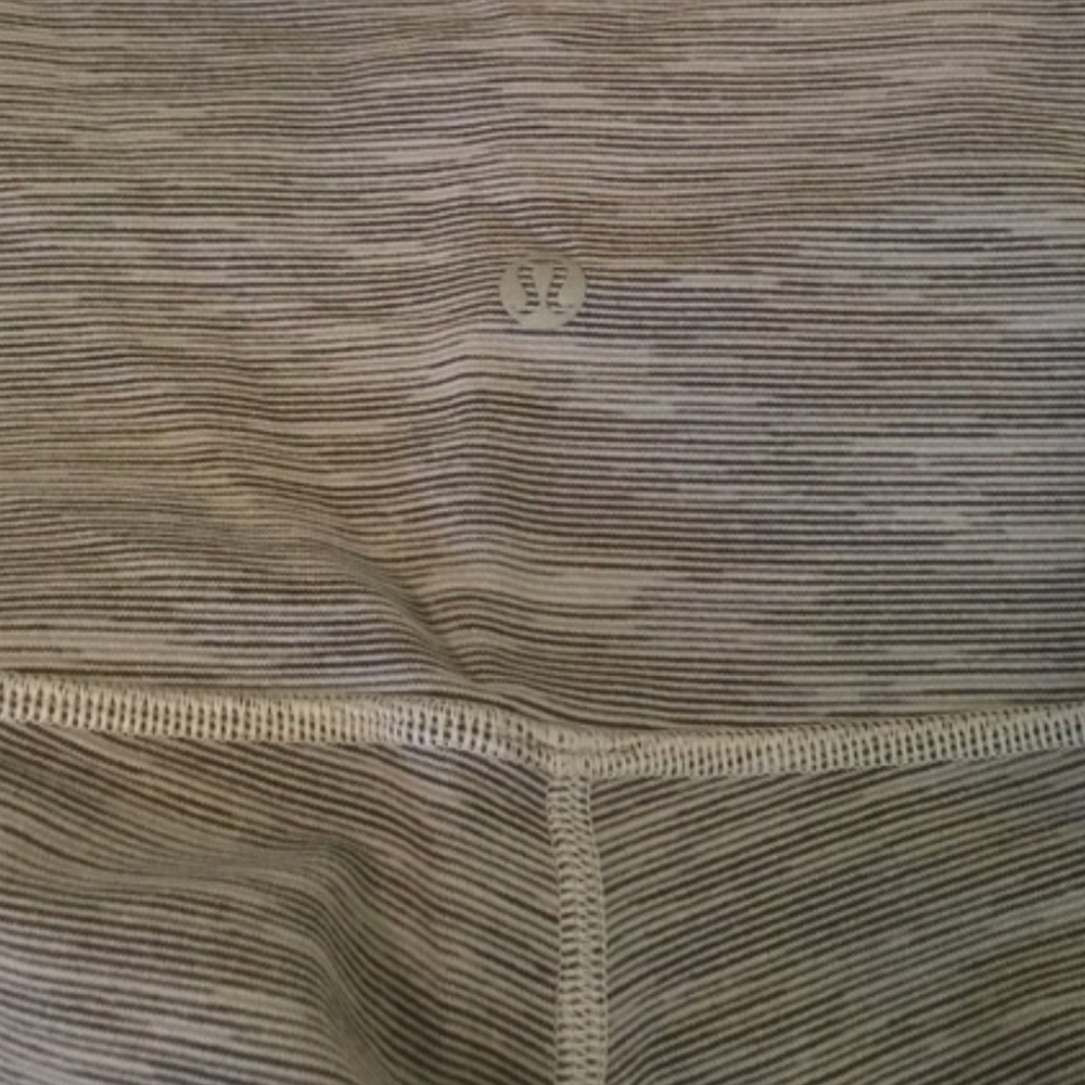 Gray Lululemons High Waisted