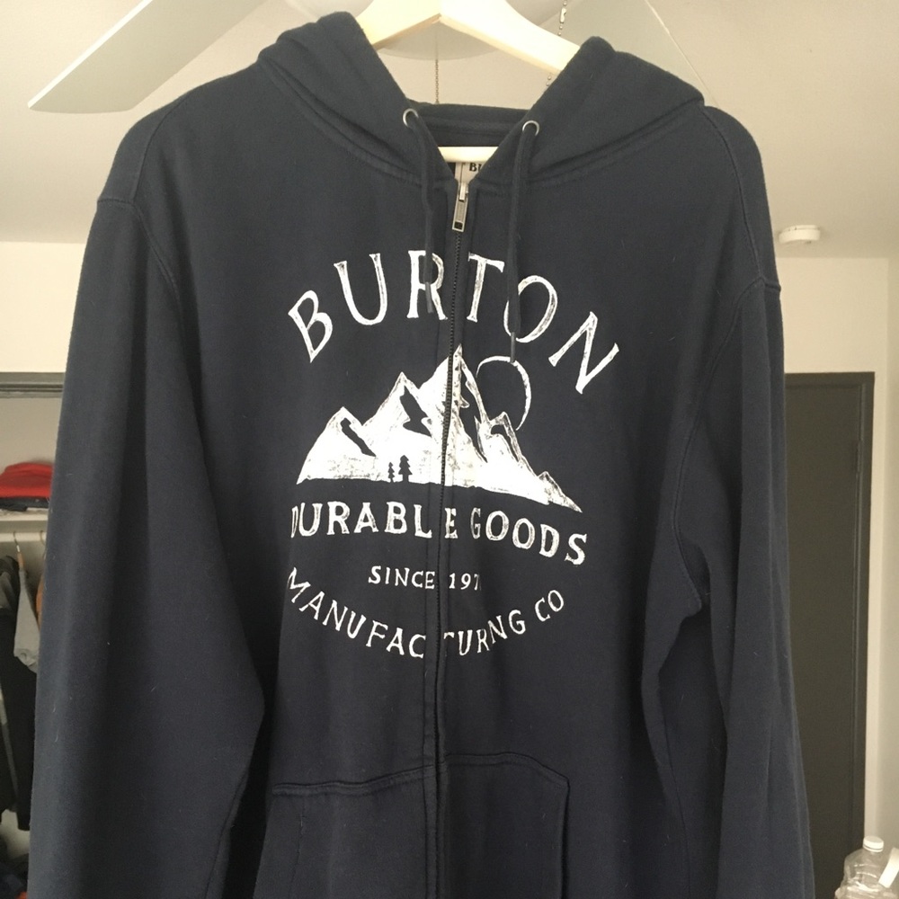 BURTON navy blue Hoodie