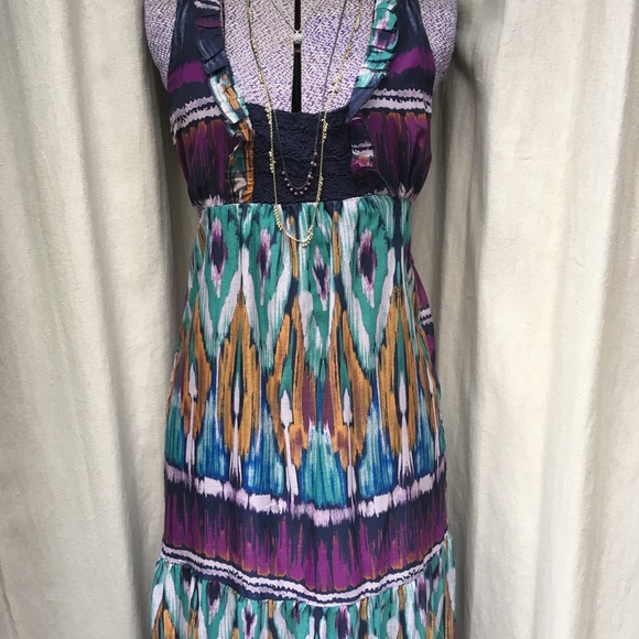 Bohemian Style Long Dress - Picture 2 of 5