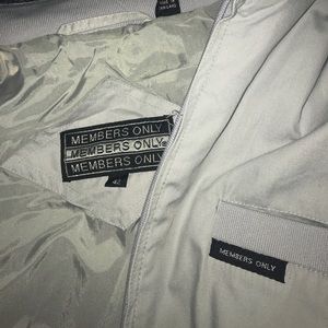 Vintage Members Only Racer Jacket