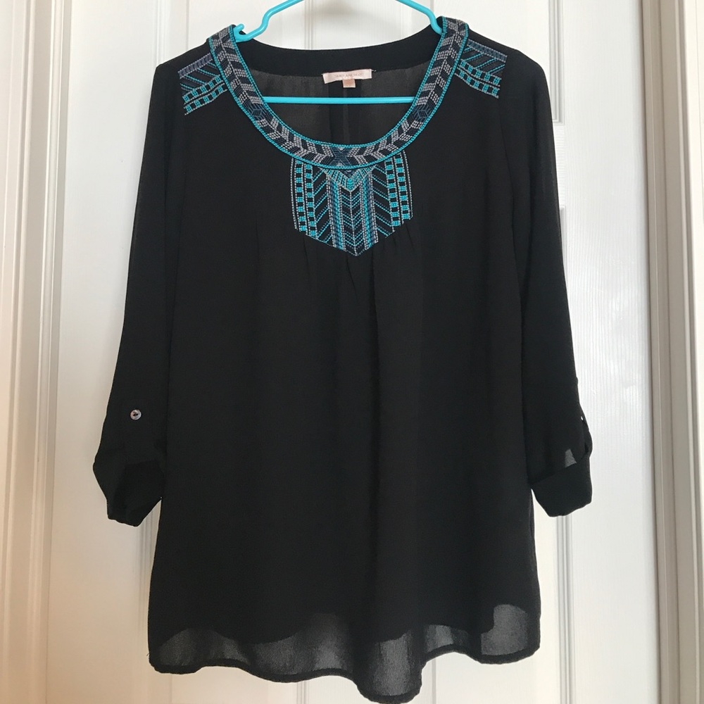 Blouse from skies are blue