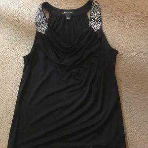 Black bling tank