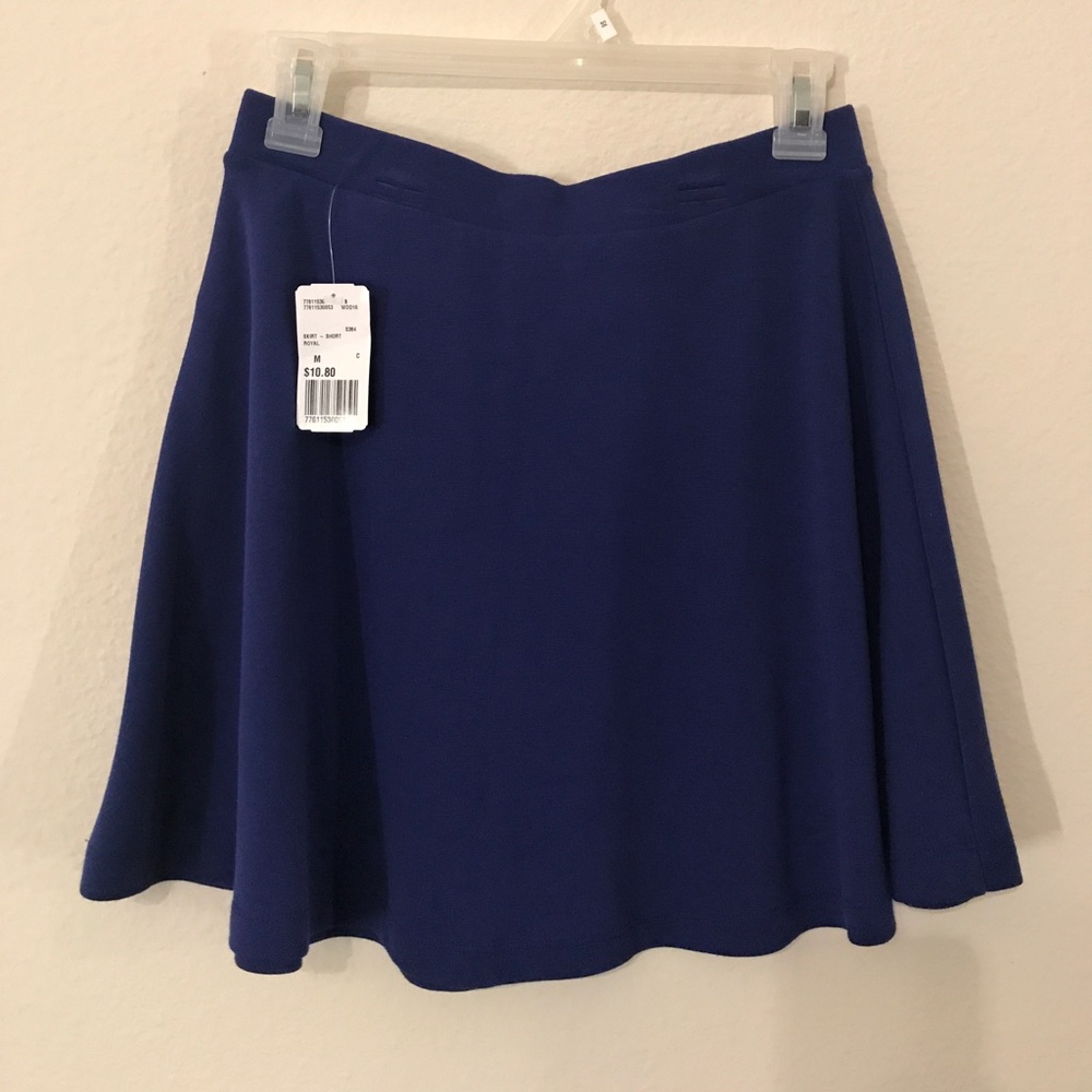 Royal Blue skater skirt