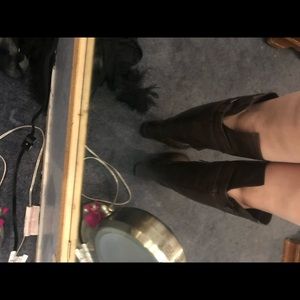 Brown boots