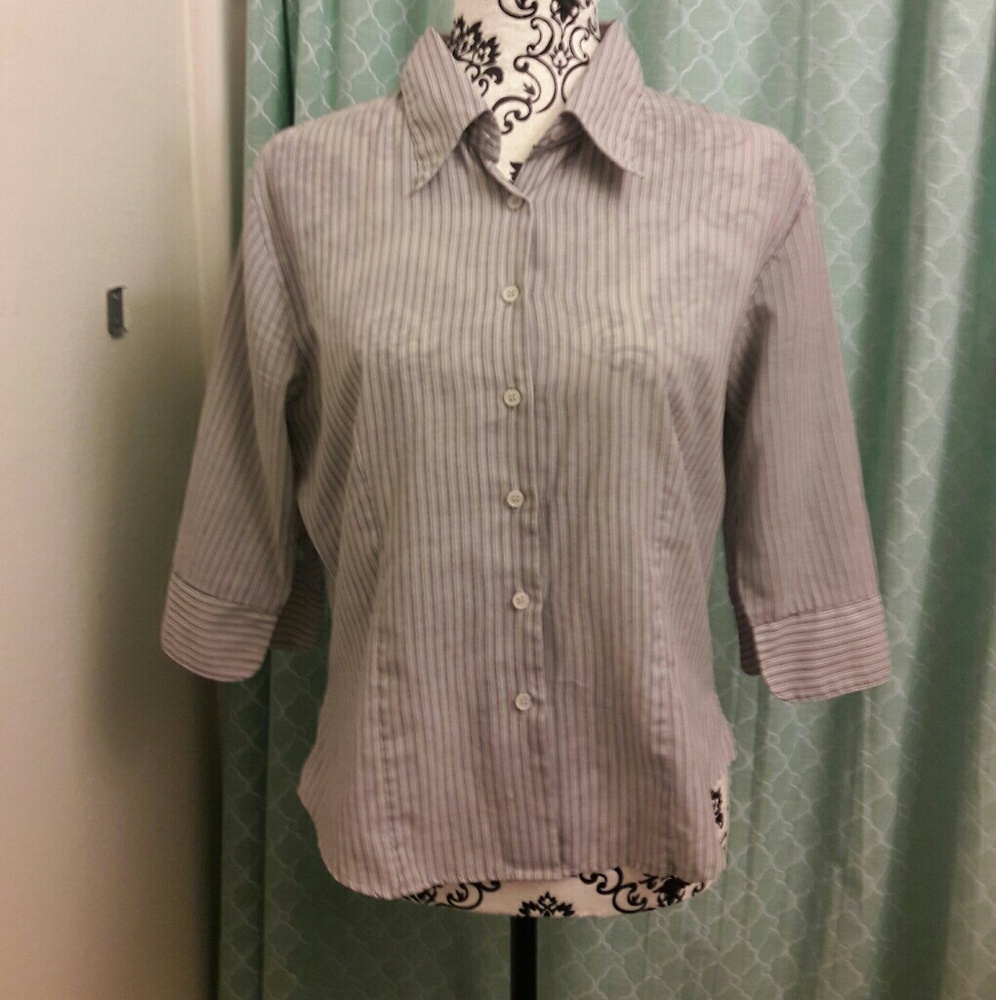 Black and gray work shirt