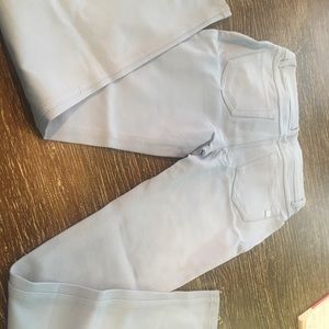 NWOT, Sky blue skinny jeggins, med/4