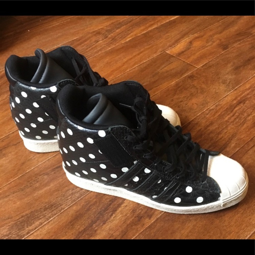 Adidas Super Star High Tops!