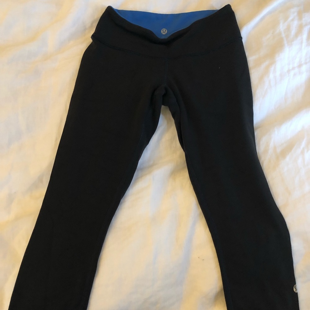 Lululemon Reversible Crop Leggings!
