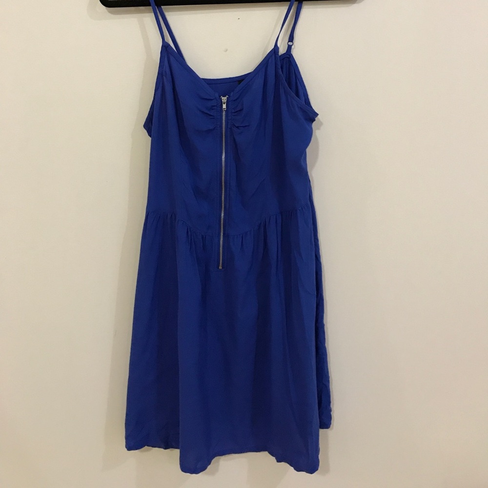 Royal blue dress