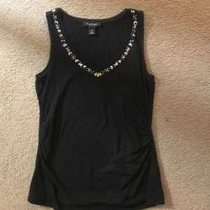 Black bling tank
