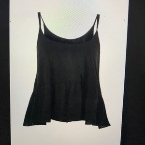 Topshop peplum top