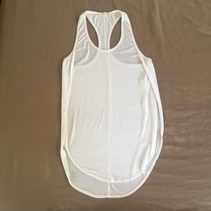 White Joah Brown Tank