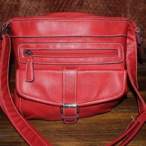 Croft & Barrow Red Crossbody Bag