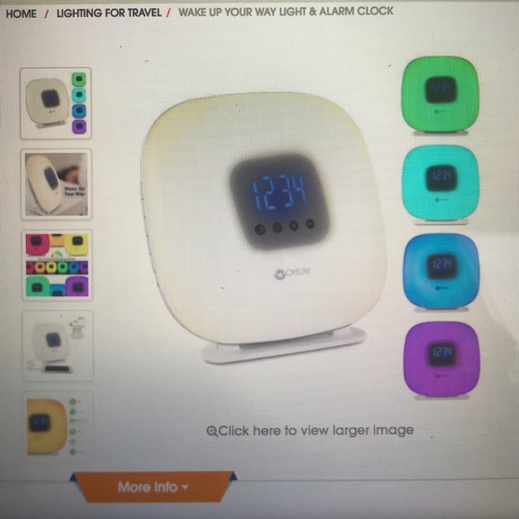 Wake Up Your Way Light & Alarm Clock - Picture 2 of 6