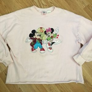 Vintage Blush Disney Sweater