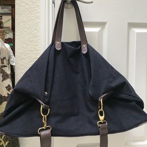 Cuyana Black Weekender Duffel
